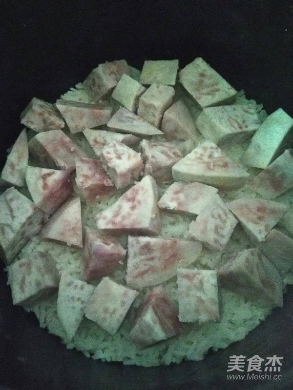 香芋饭的家常做法