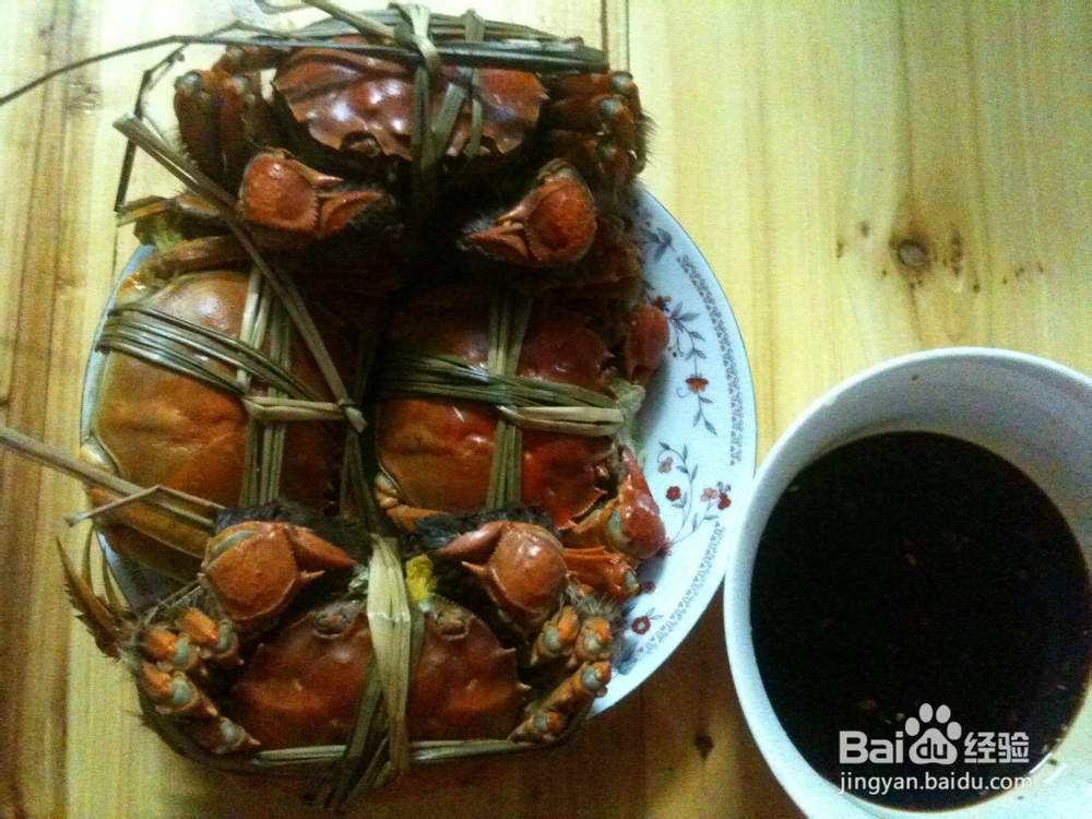 清蒸美味大闸蟹