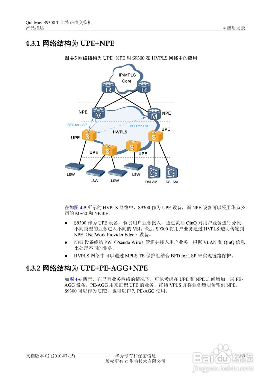 华为 Quidway S9300 T 比特路由交换机V100R003C00说:[8]