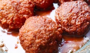 鸡蛋狮子头-冬季美食