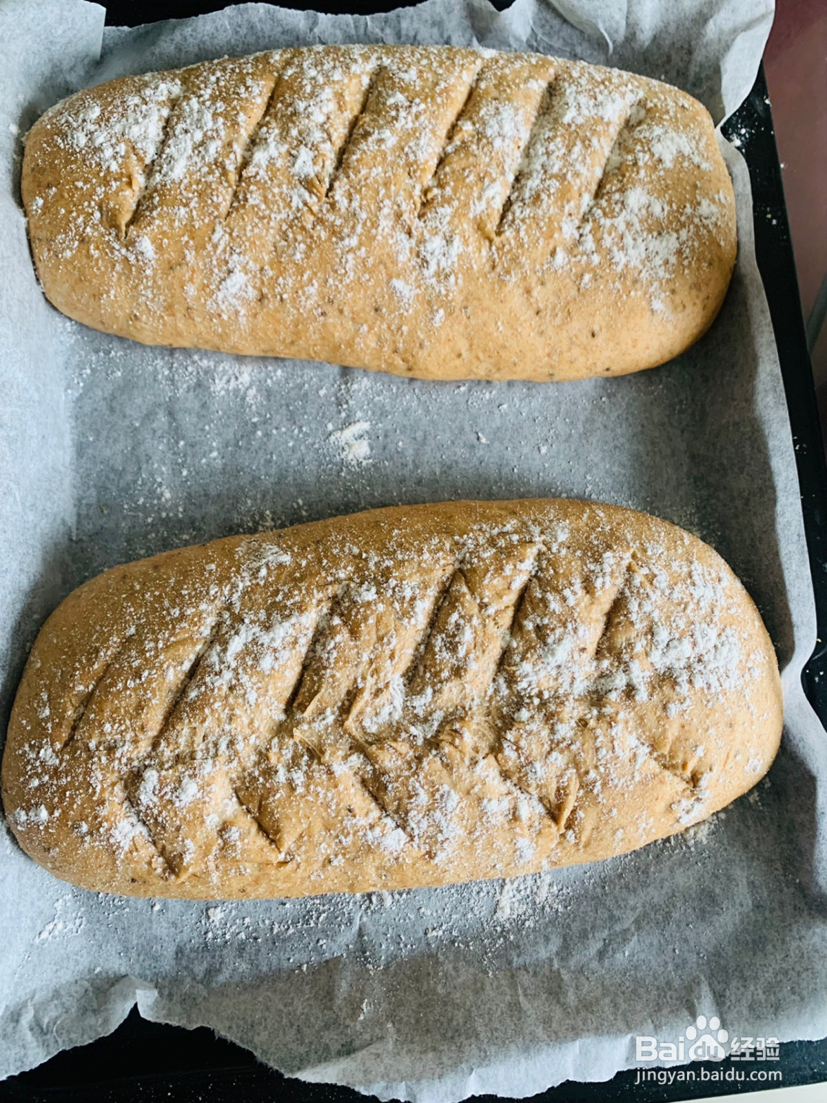 减脂全麦面包的做法