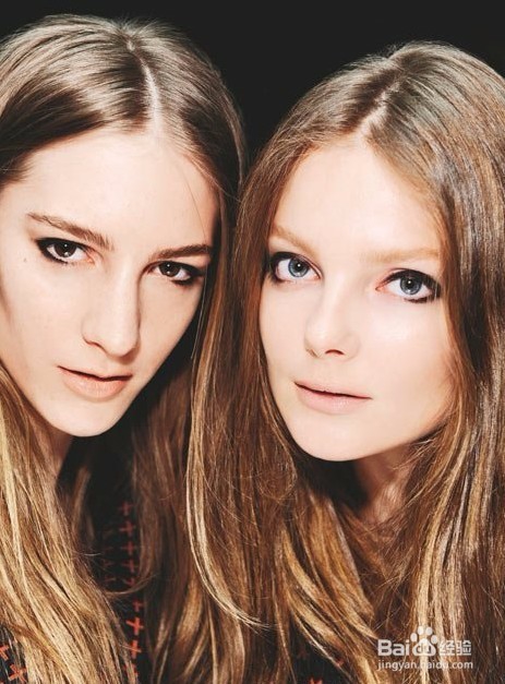 干练中分 打造别具一格女人味，无刘海盛行