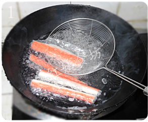 香蕉与蟹棒擦出的健康火花—香蕉蟹棒卷