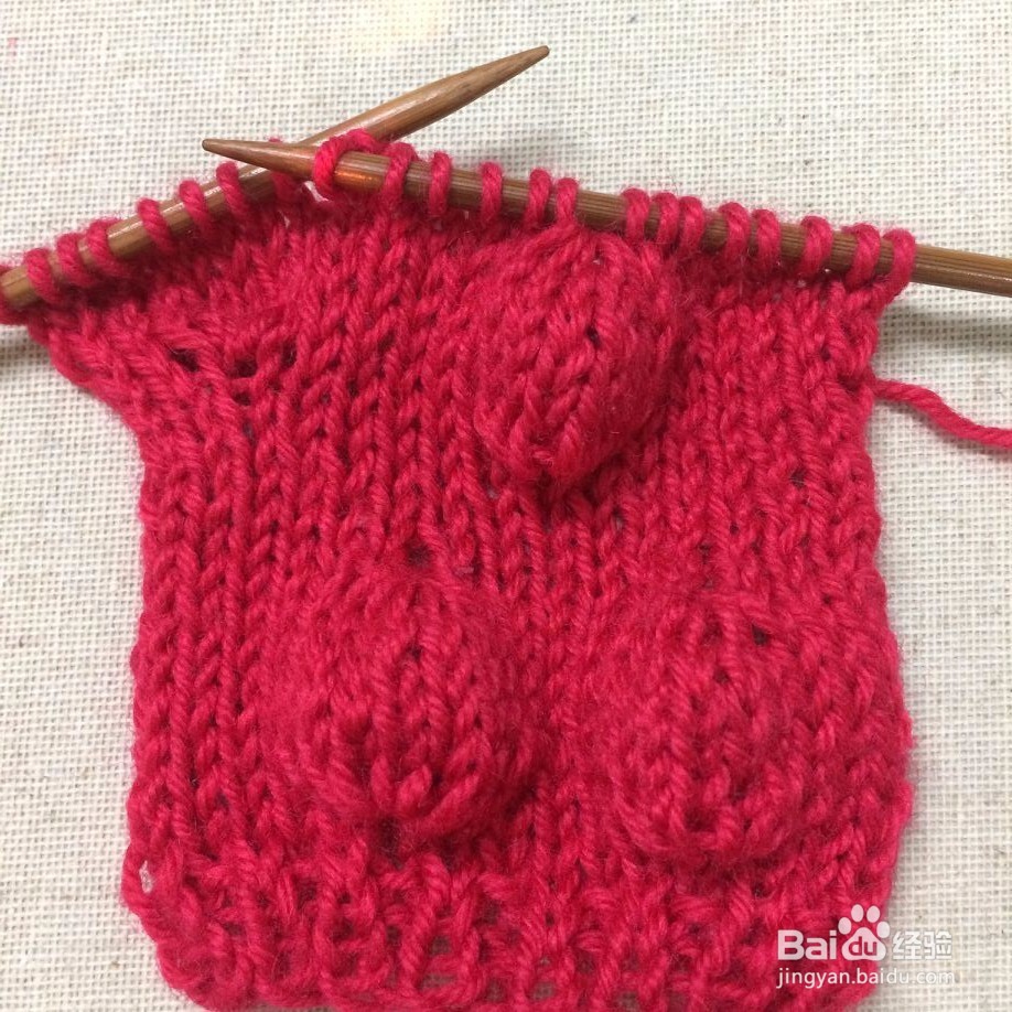 编织小豆豆怎么编织