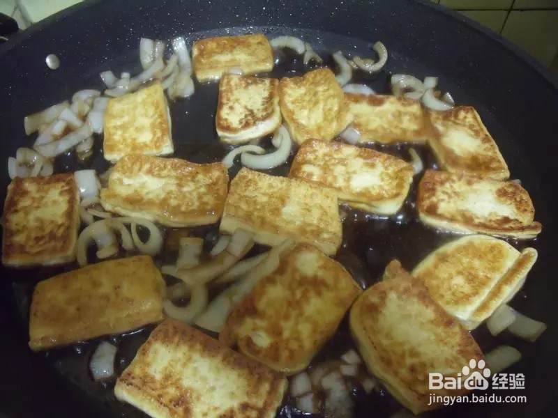 怎样做出家常菜系列之照烧豆腐