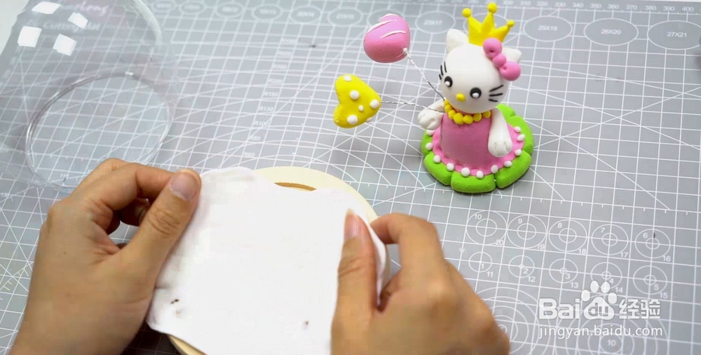 HelloKitty黏土制作