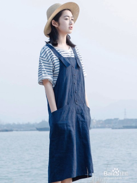 岁月静好,是女子身上的那条棉麻裙