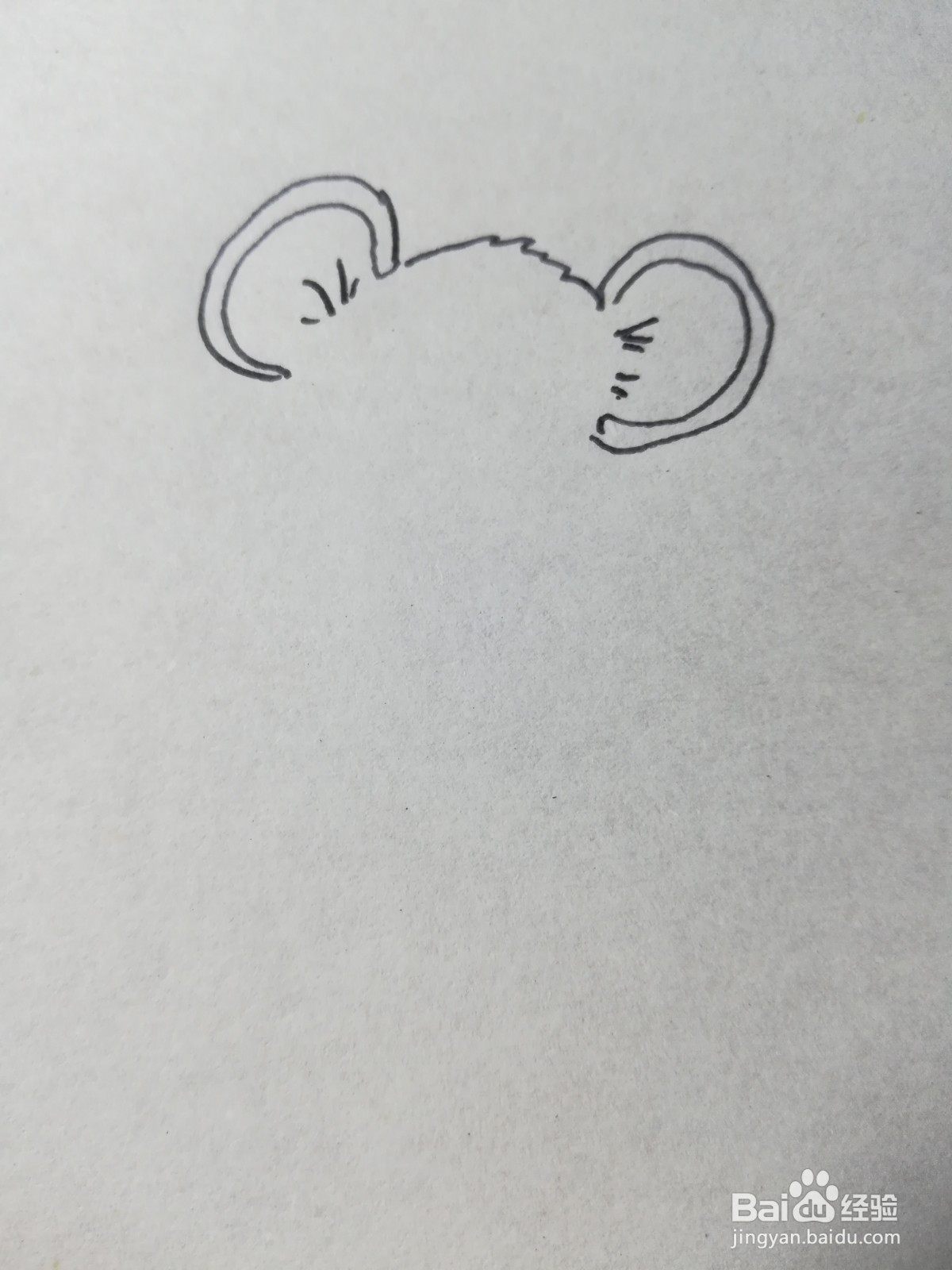 怎么画大头鼠简笔画
