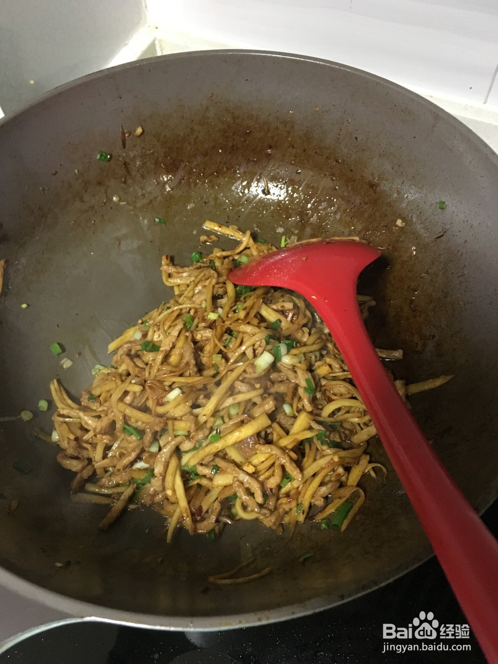 小炒茭白肉丝做法