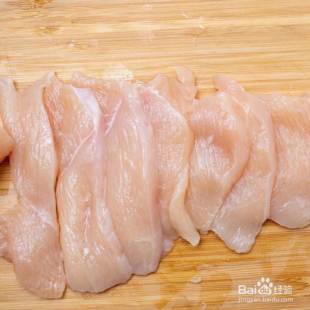 鸡胸肉炒豆皮的做法