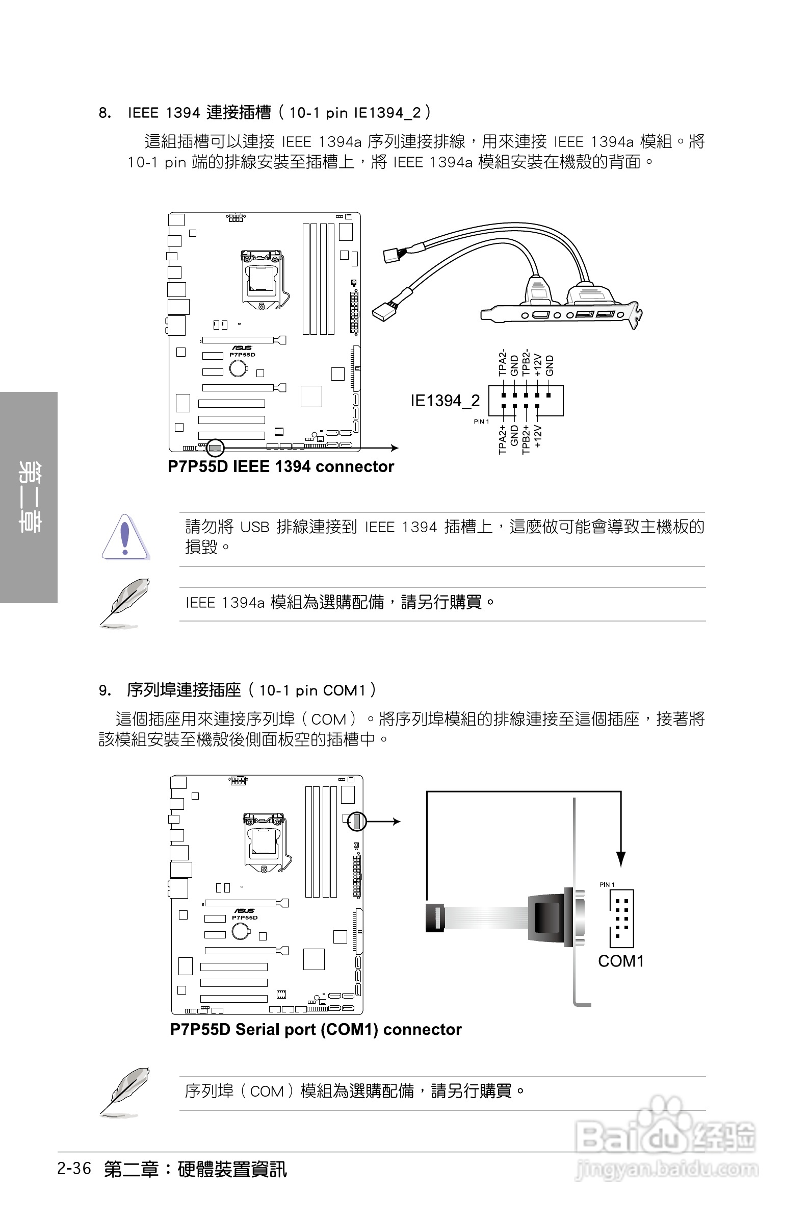 华硕 P7P55D主板说明书:[6]