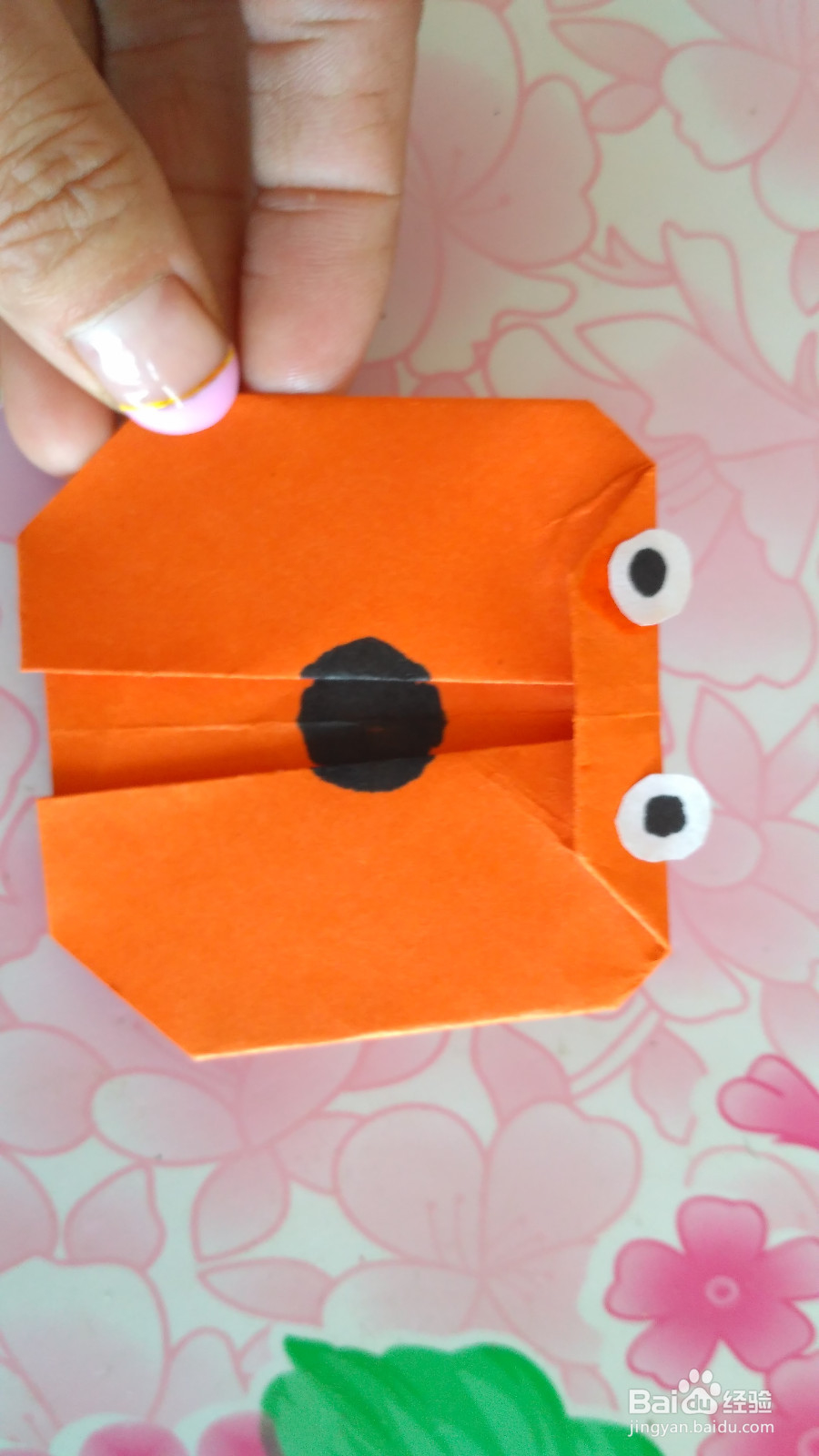 儿童折纸教程：七星瓢虫