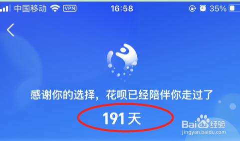 怎么查看自己使用了多久花呗