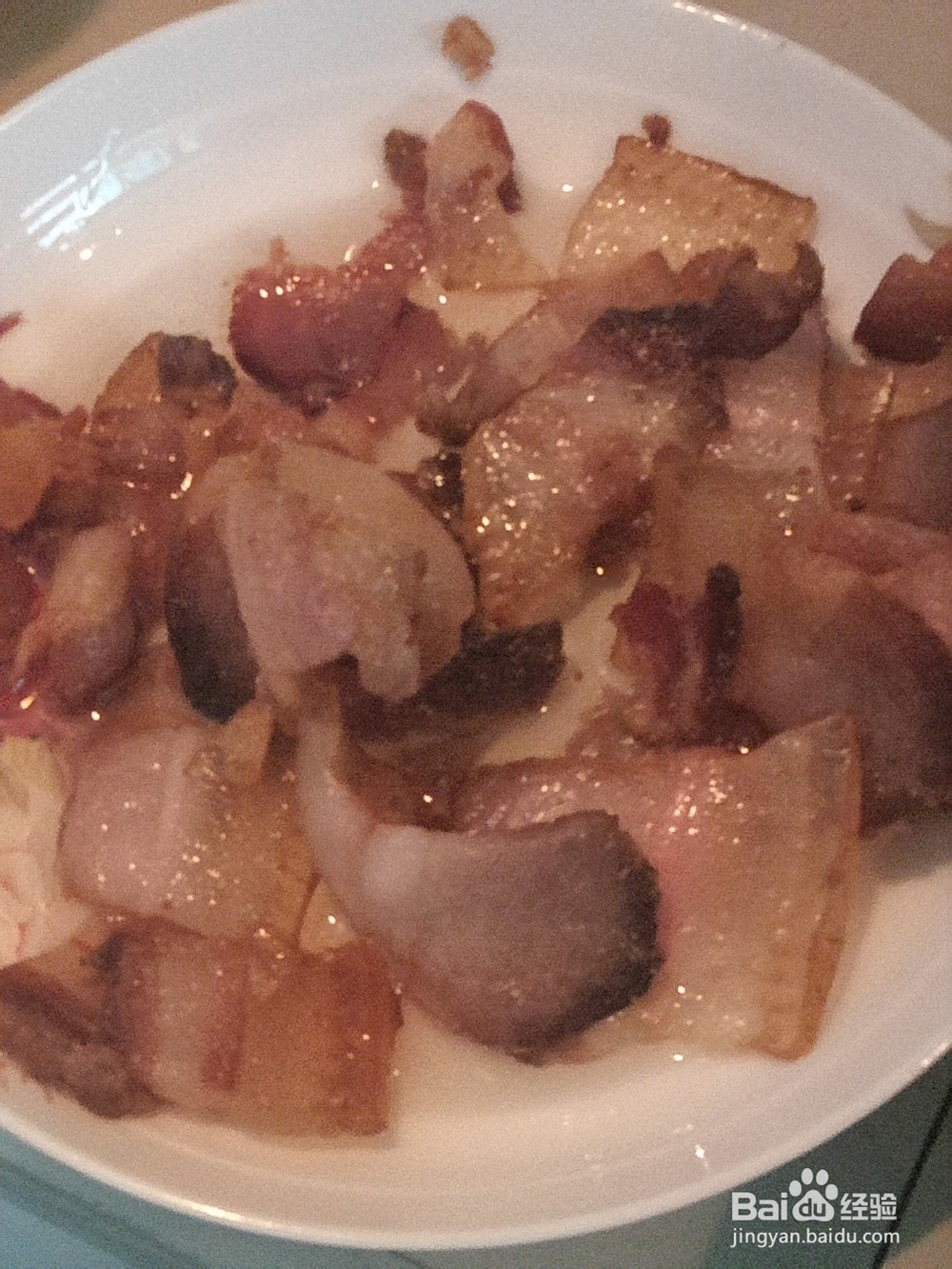 豆鼓青辣椒炒腊肉