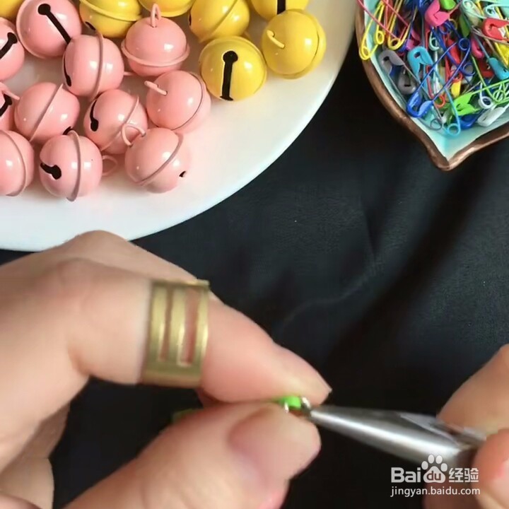 铃铛耳环的教程