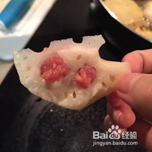 养生食补炸藕饼的做法