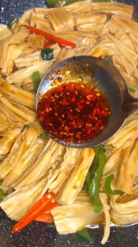 香辣腐竹怎么做?