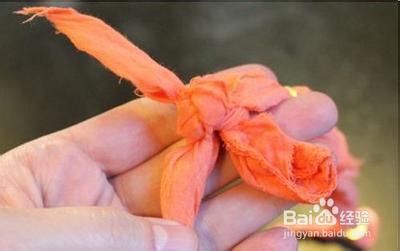 手工做环保布艺手环