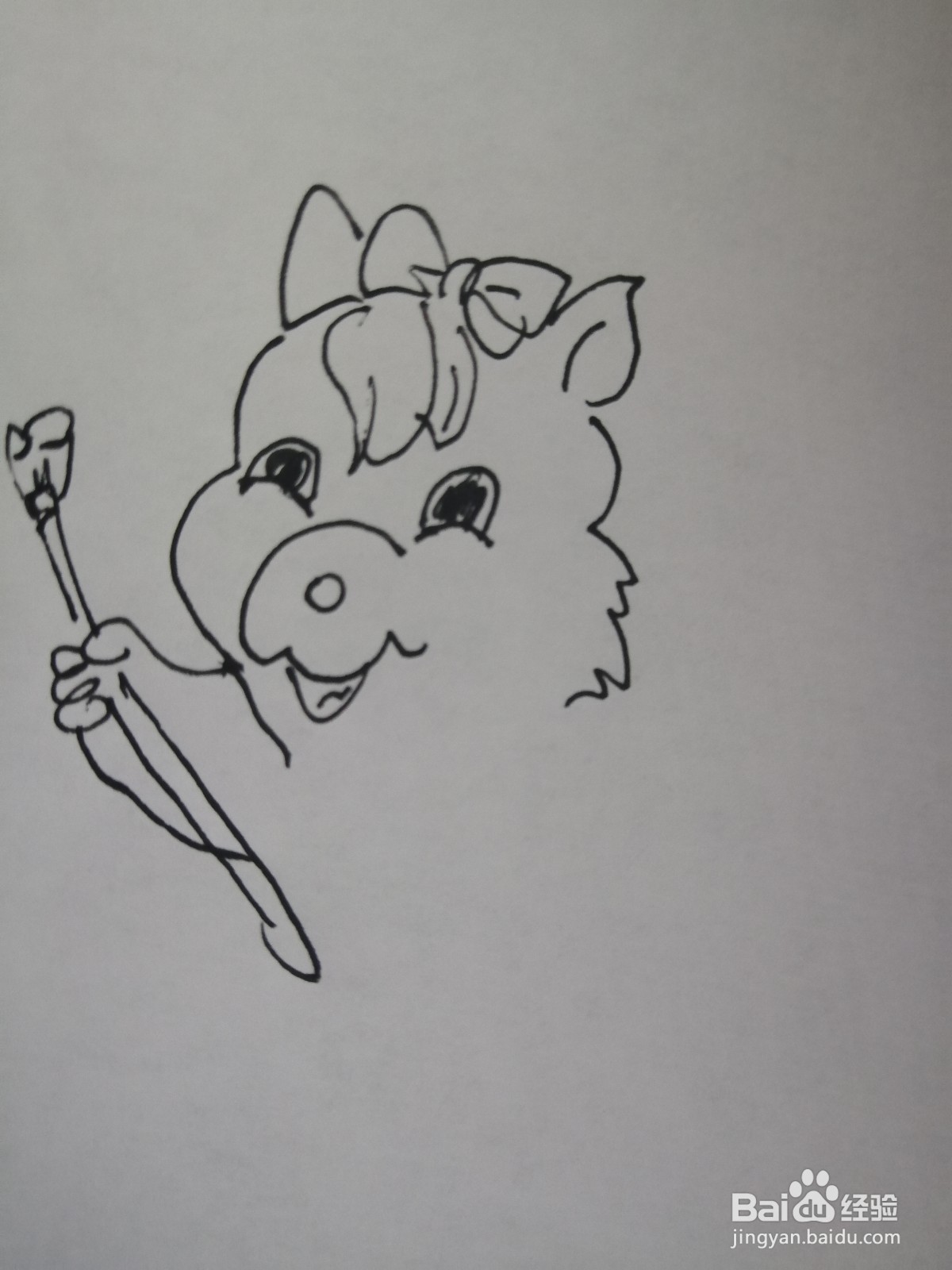 可爱的小松鼠怎么画