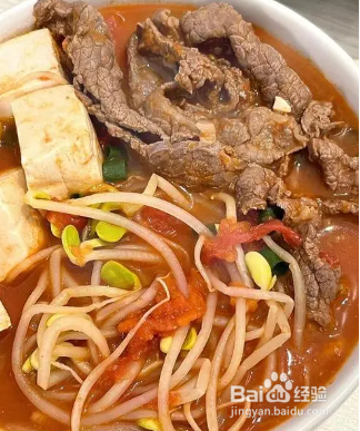 如何做番茄豆芽牛肉汤