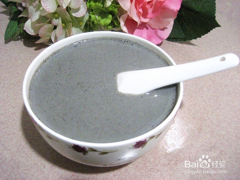 黑芝麻奶的做法
