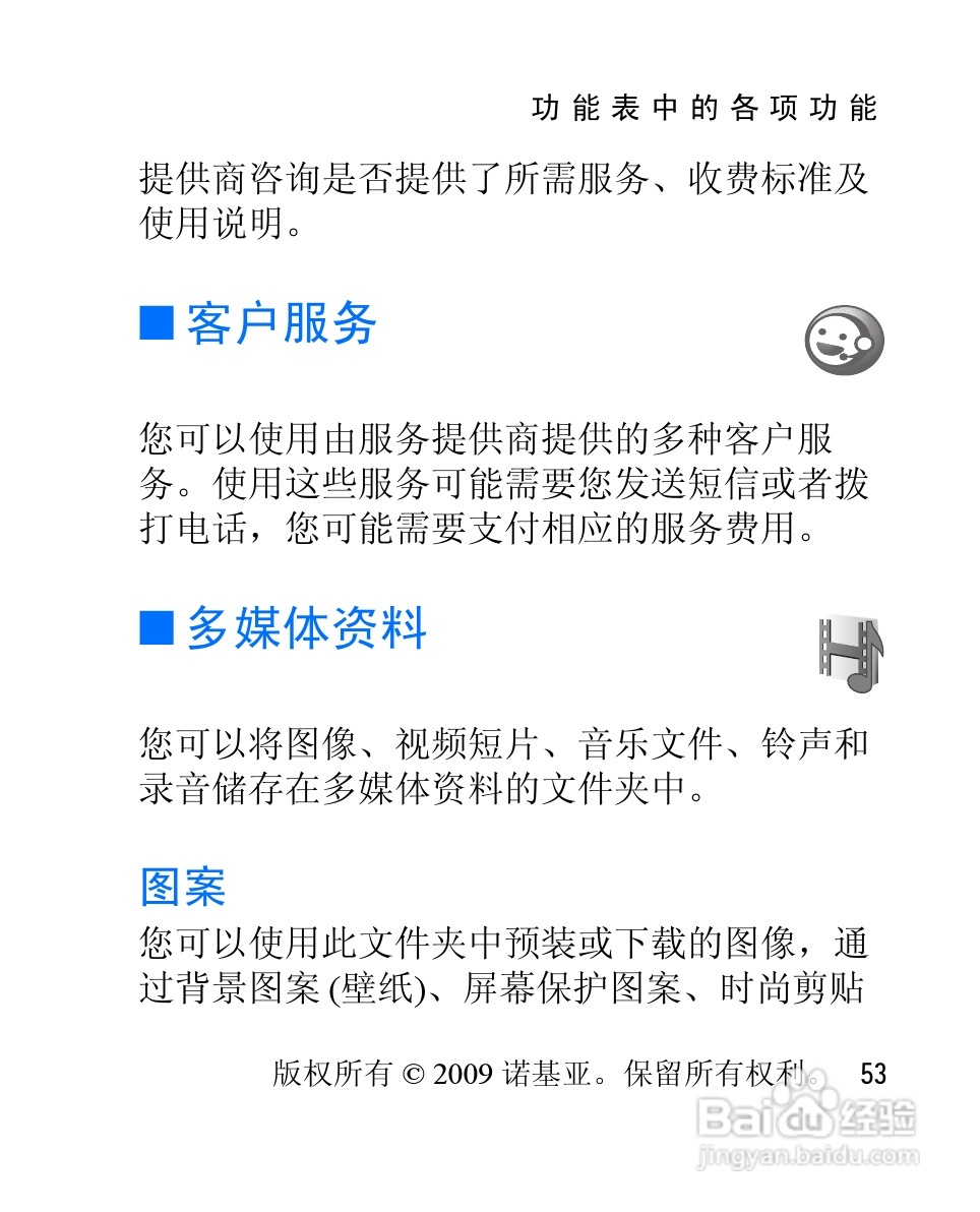 诺基亚2228手机使用说明书:[6]