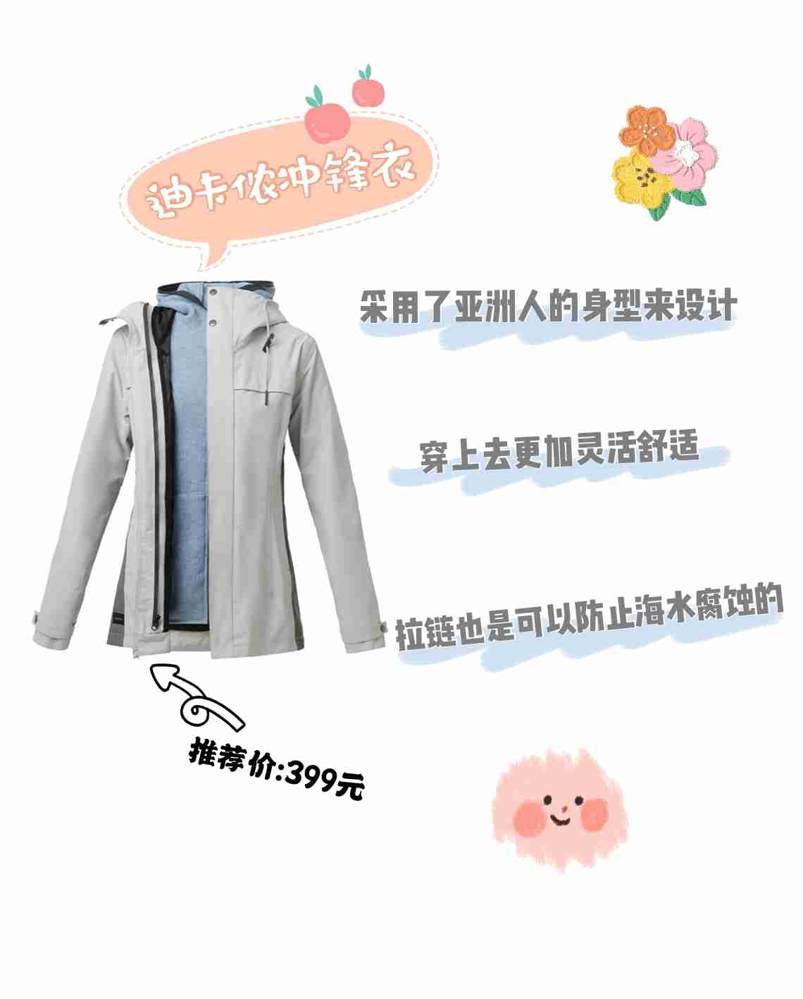 冲锋衣品牌推荐合集,甜酷女孩必备!