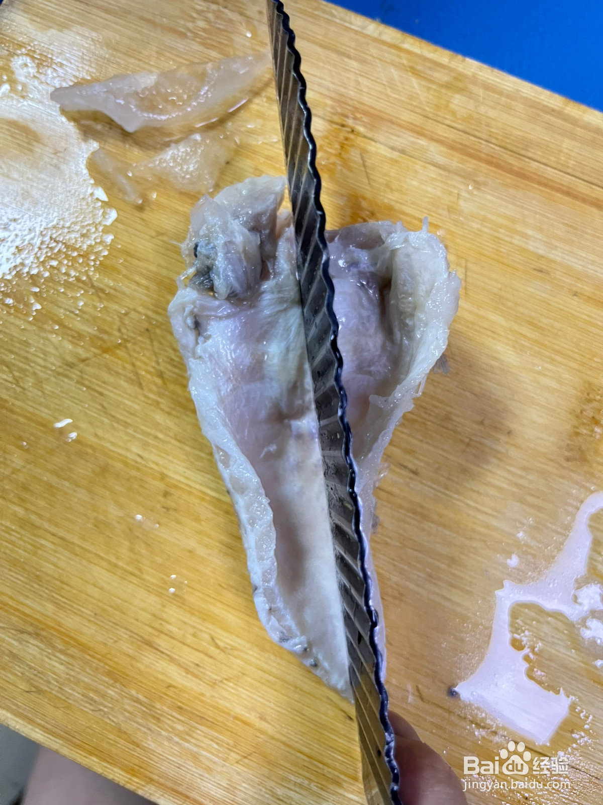 清蒸鱼下巴的做法