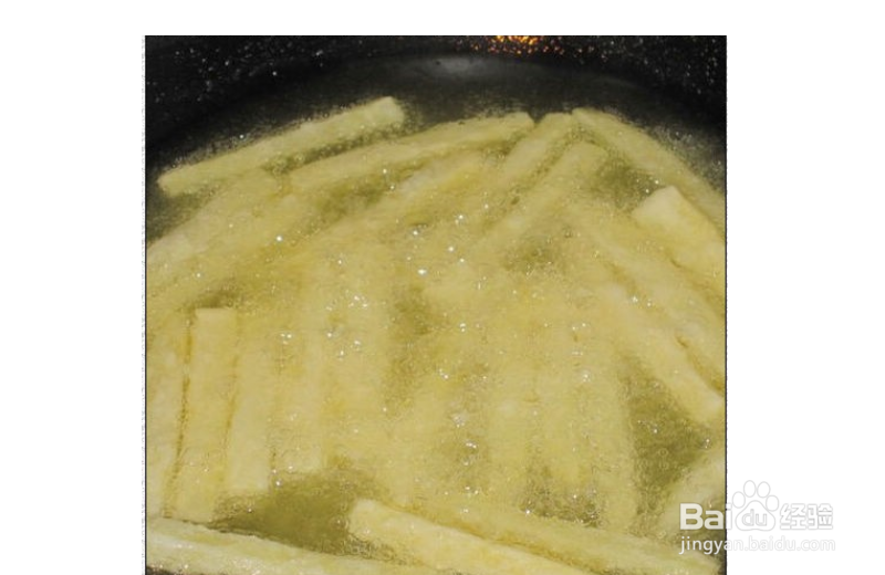 自己做美味薯条吃