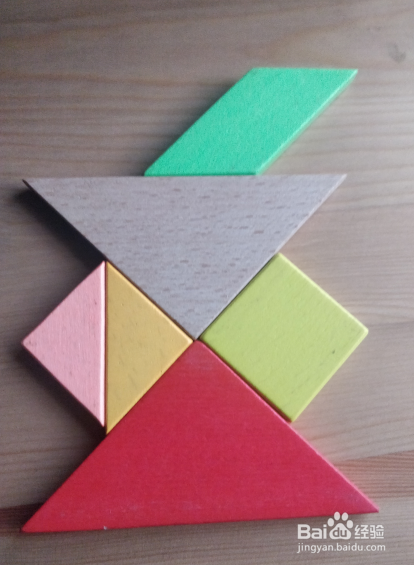 陶罐用七巧板怎么拼接？