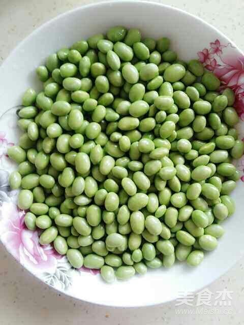 肉丁香干炒毛豆