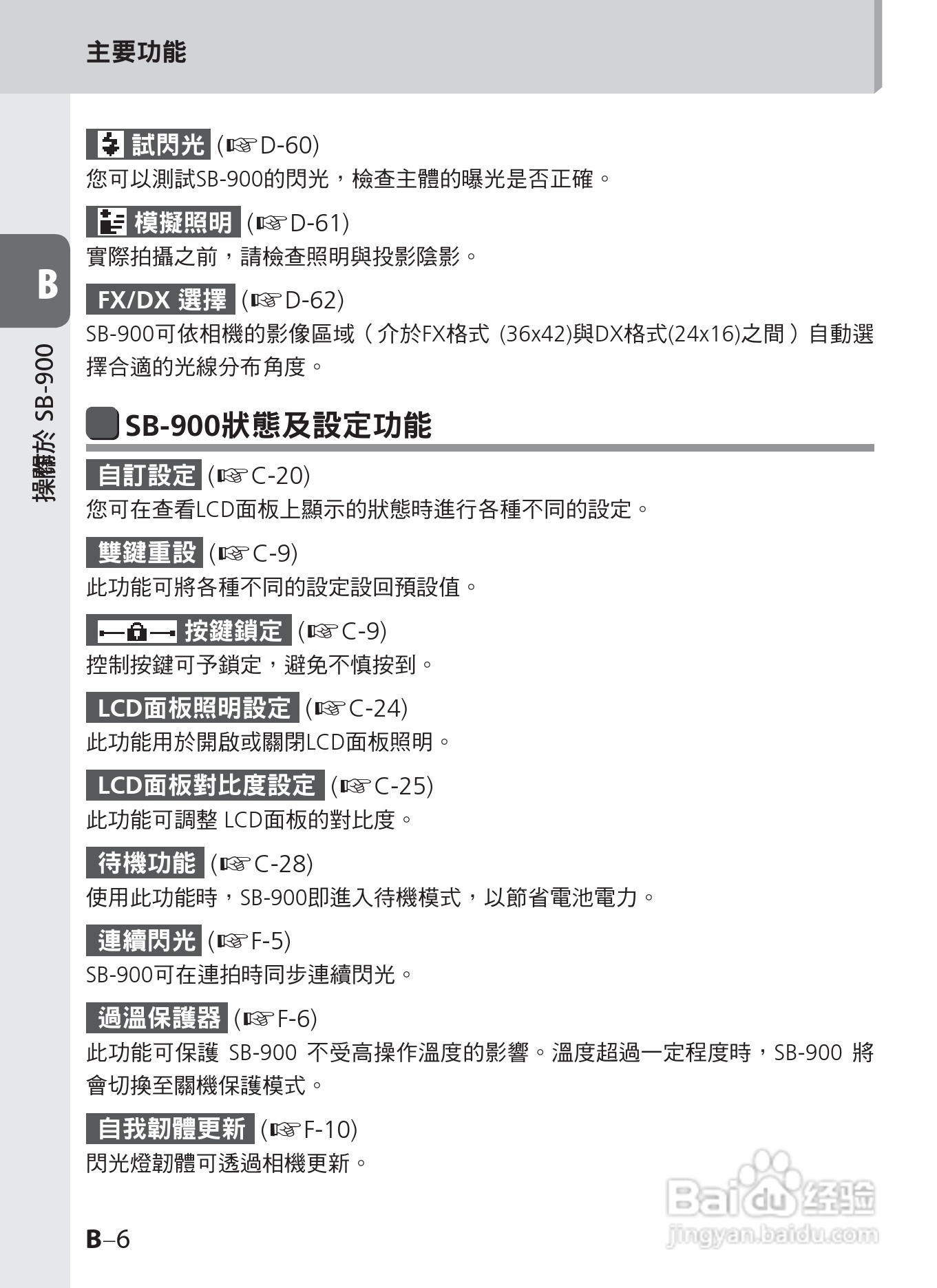 尼康SB-900数码相机使用说明书.:[2]