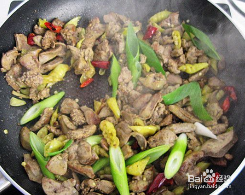 泡椒鸡肝的做法
