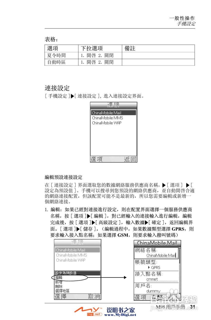 Xplore M98移动电话(中文)说明书:[4]