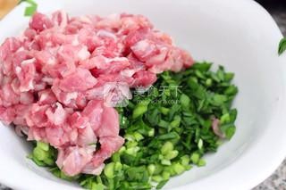 如何做菠菜韭菜饺