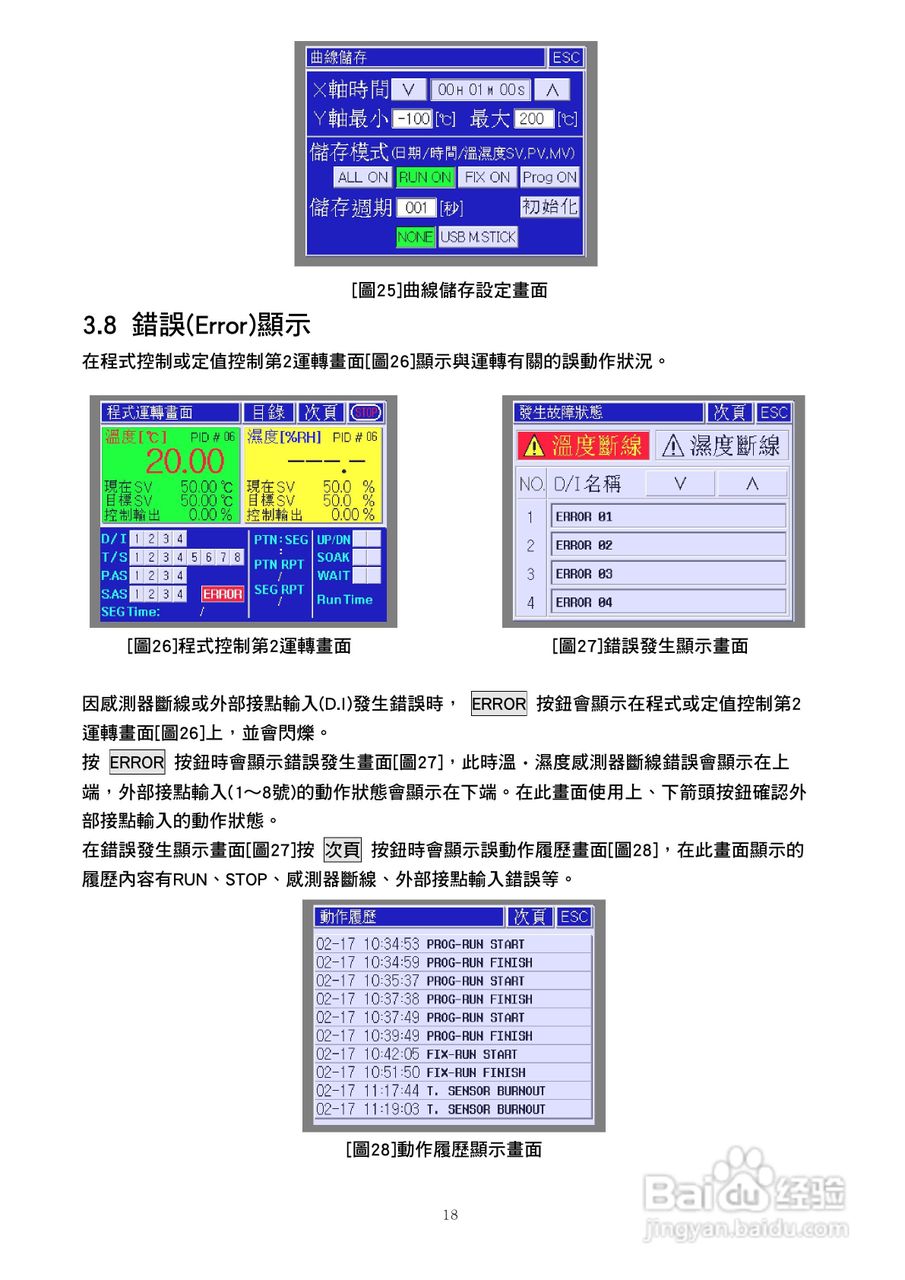 J-THERMO TH300温湿度程式控制器使用说明书:[2]
