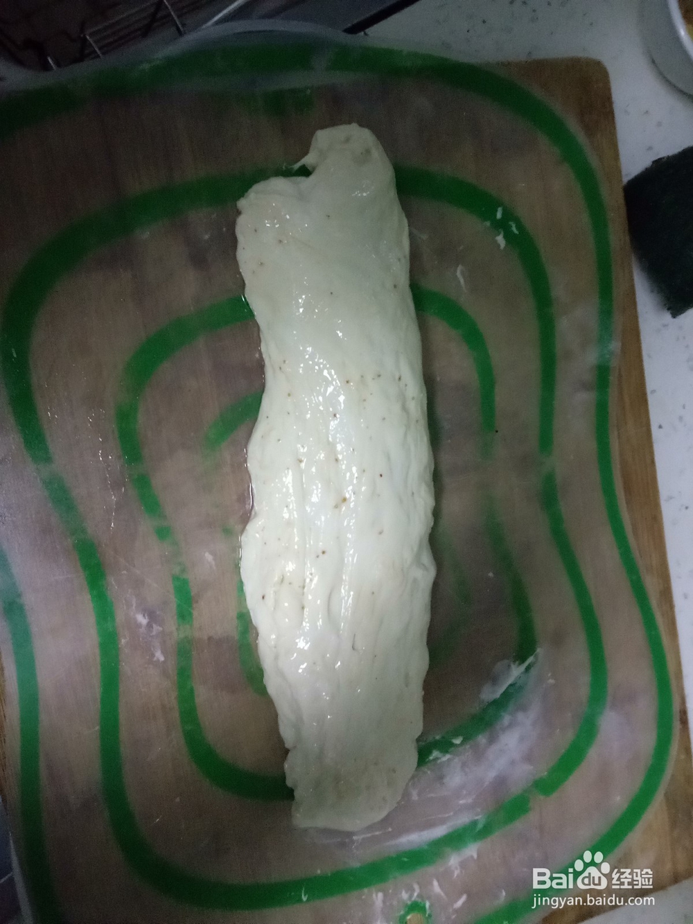 烙饼贴鸡蛋火腿