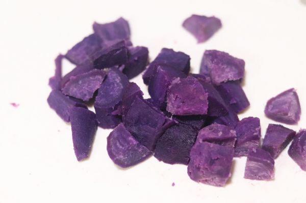 椰汁紫薯西米露