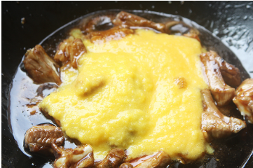 美味橙香排骨