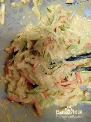 西葫芦鸡蛋玉米饼