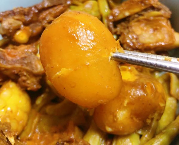 豆角排骨一锅出