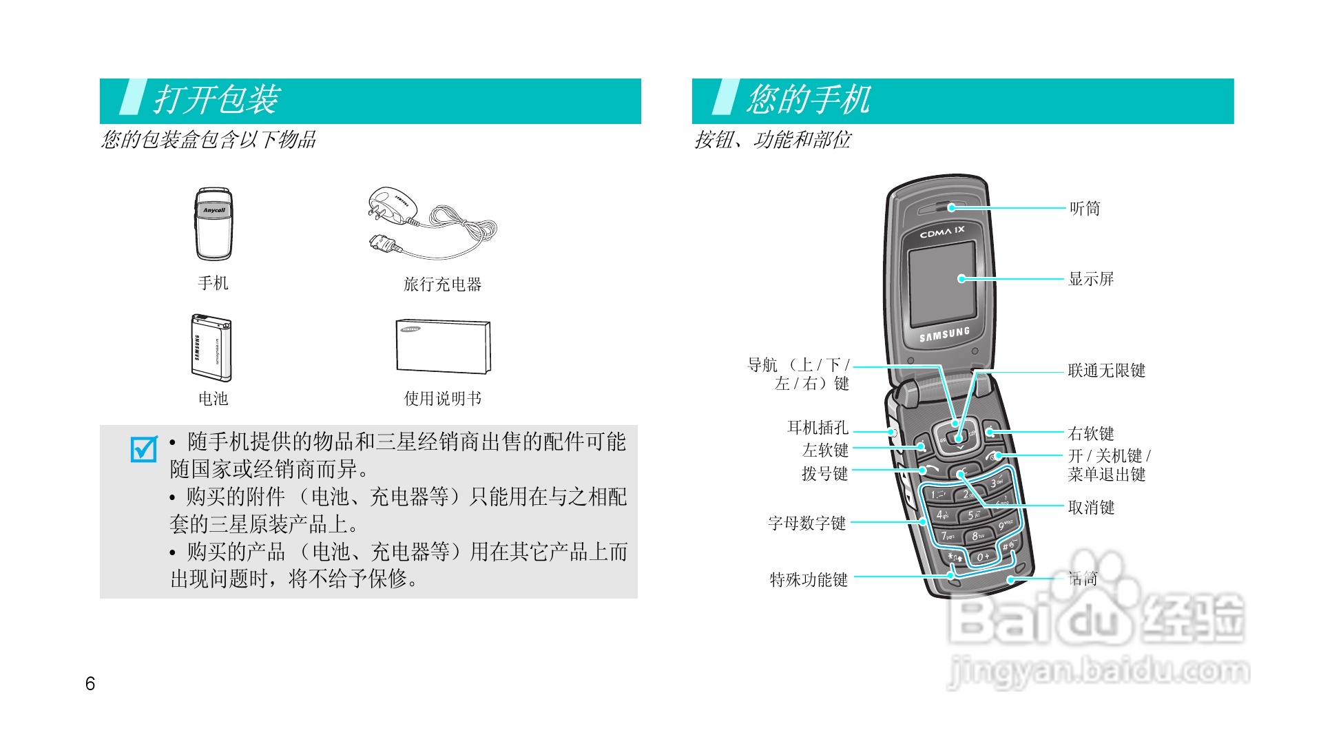 三星SCH-X979手机使用说明书:[1]