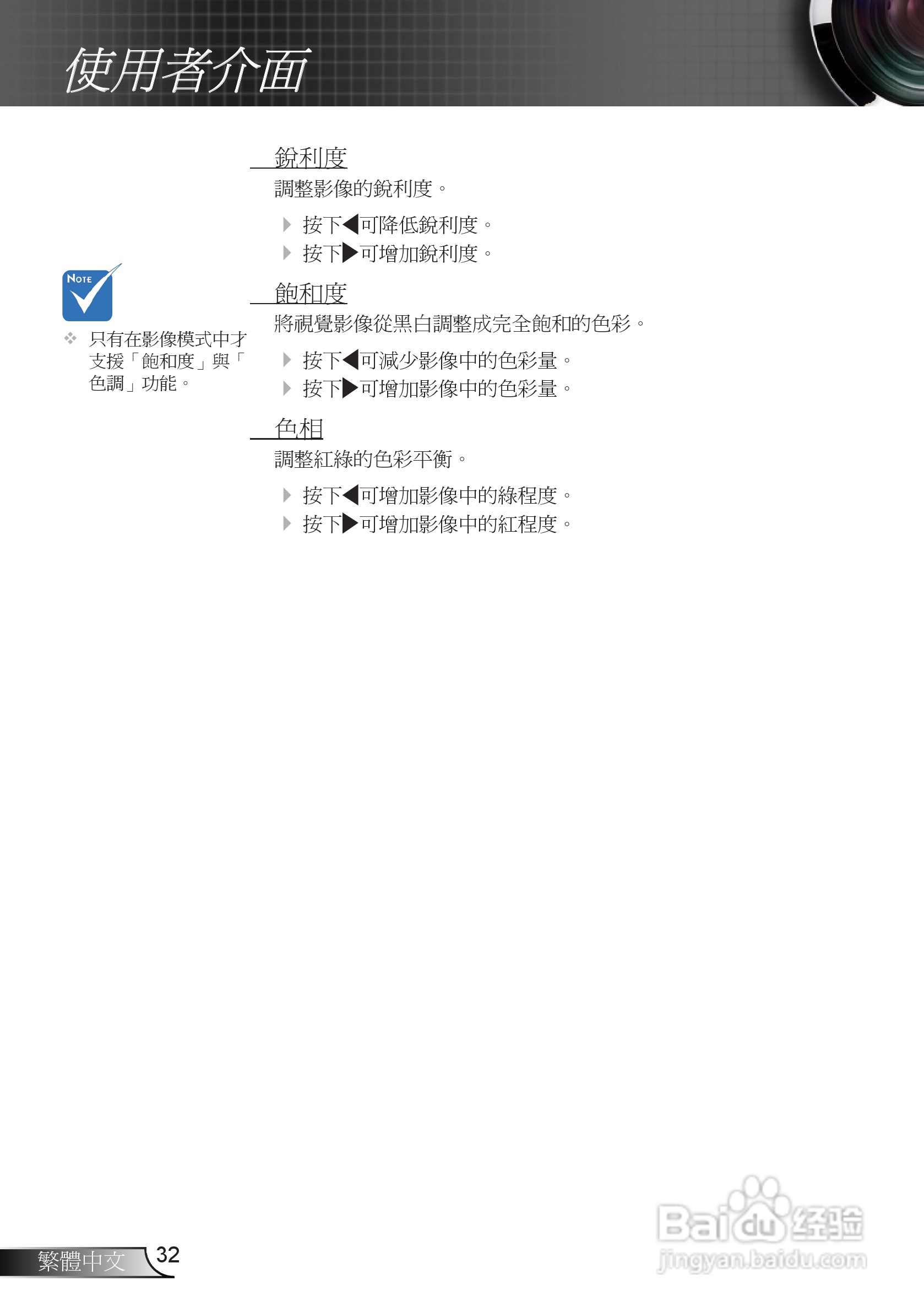 奥图码3DW1投影机使用说明书:[4]