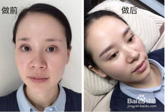 韩式半永久纹眉操作过程