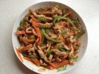 如何制作微波鱼香肉丝