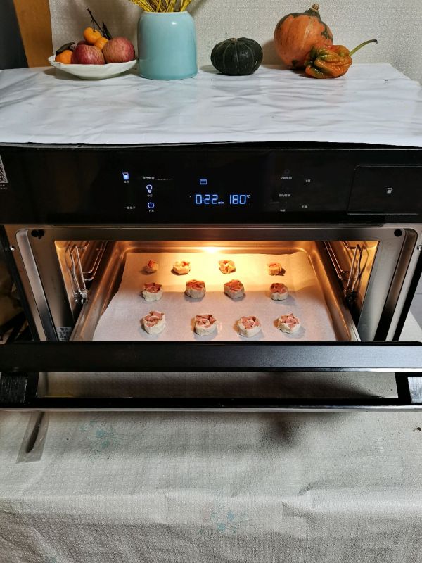 香酥火腿肉松饼