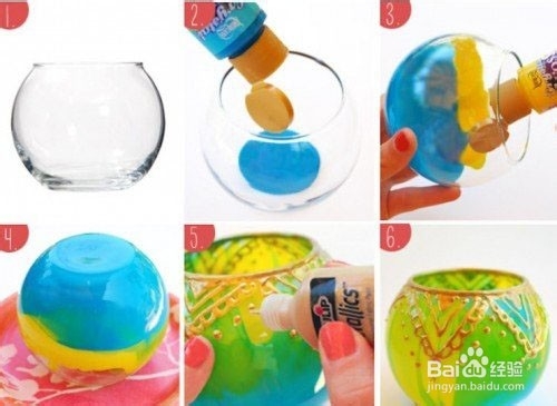 精致创意奢华的多彩DIY烛台制作步骤图解