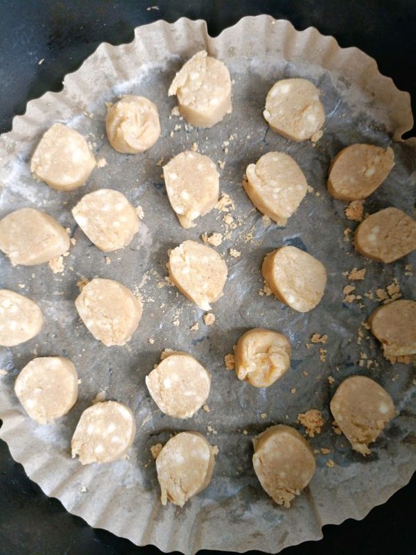 减脂杏仁芝士饼干