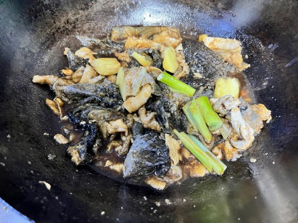 家炖挪威三文鱼皮