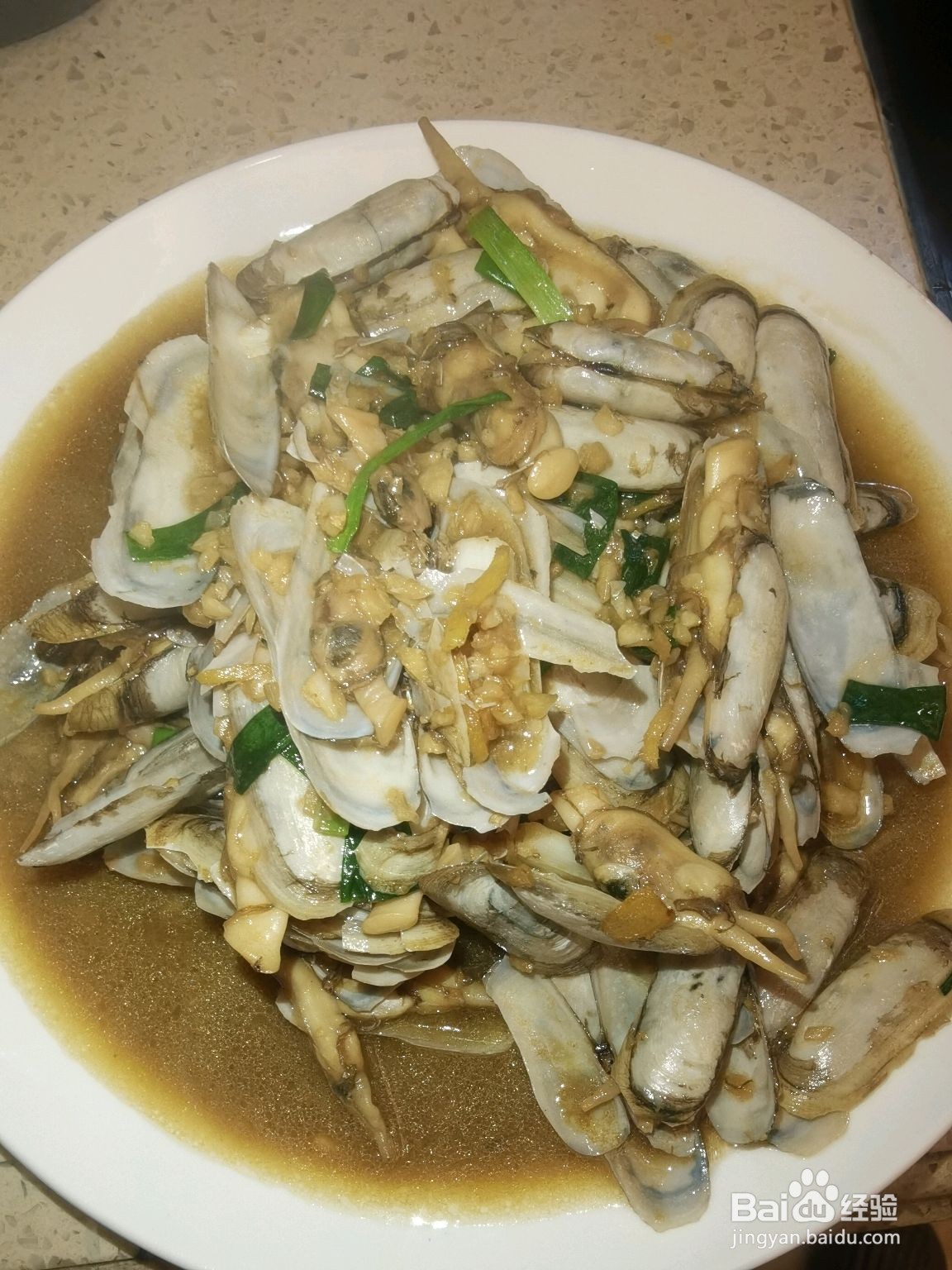 爆炒指甲螺的做法
